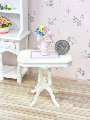 1:12 Scale Miniature Bunny Planter