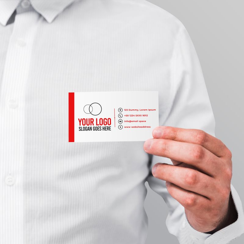 130# DUAL COVER FINE PAPER BUSINESS CARDS