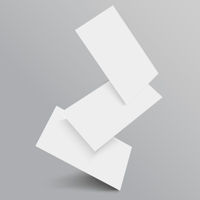 130# DUAL COVER FINE PAPER BUSINESS CARDS