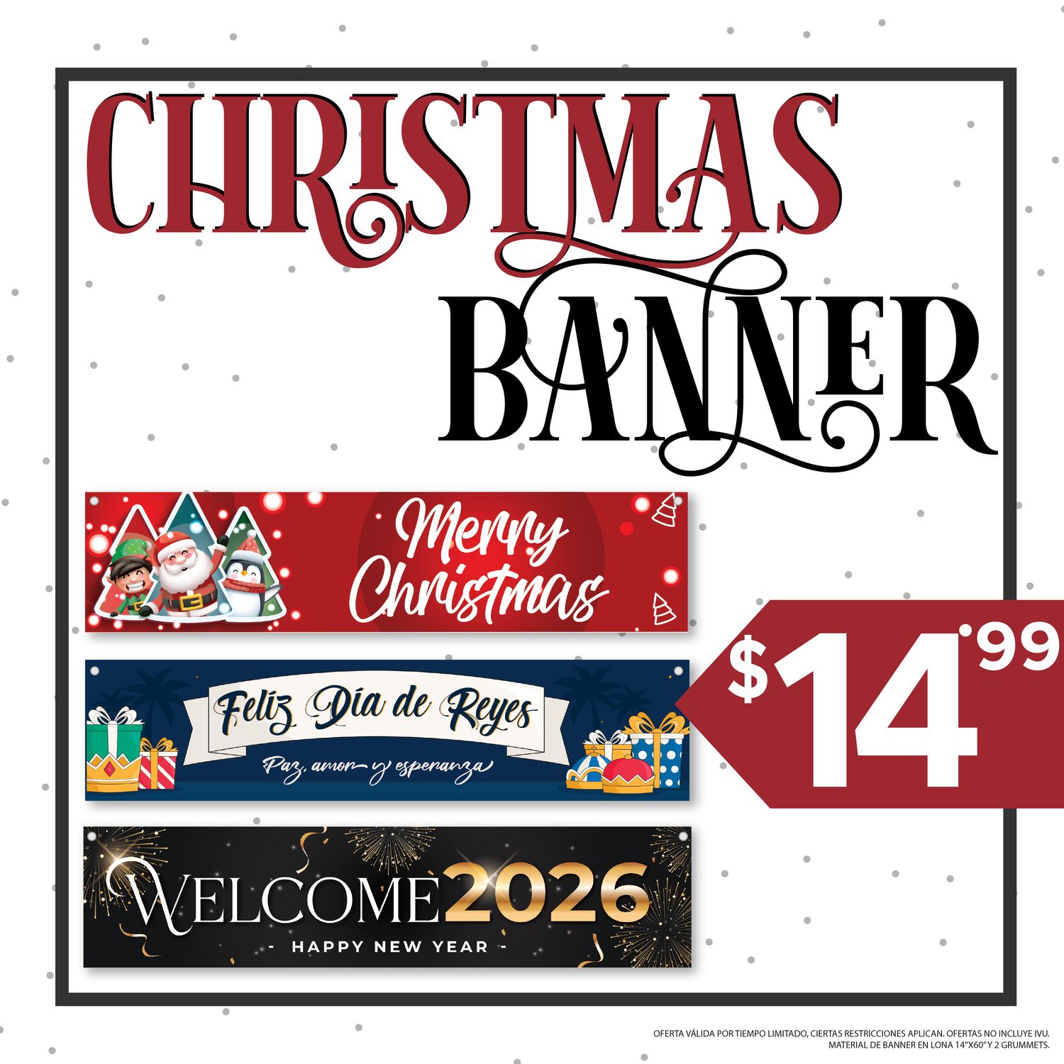 CHRISTMAS BANNER