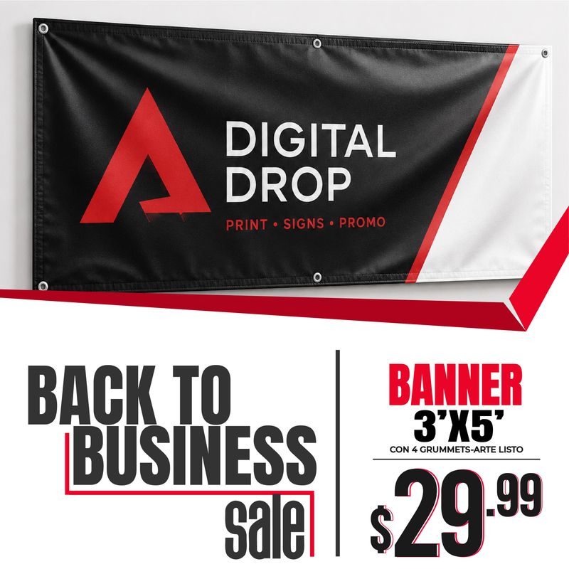 3'X5' BANNER SALE
