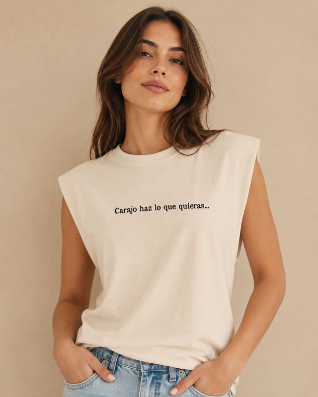MESSAGE WOMEN'S Muscle Tee