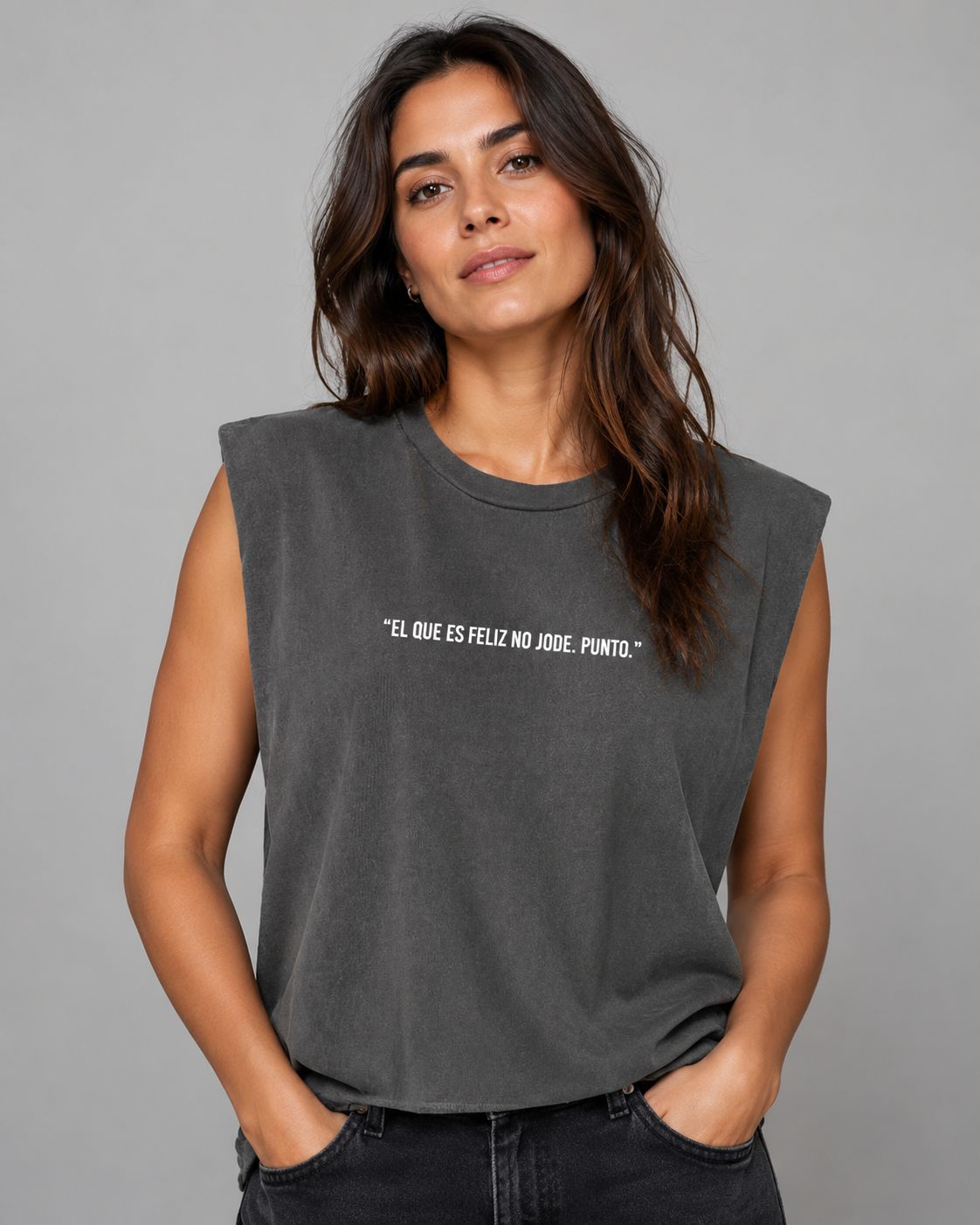 MESSAGE WOMEN'S Muscle Tee