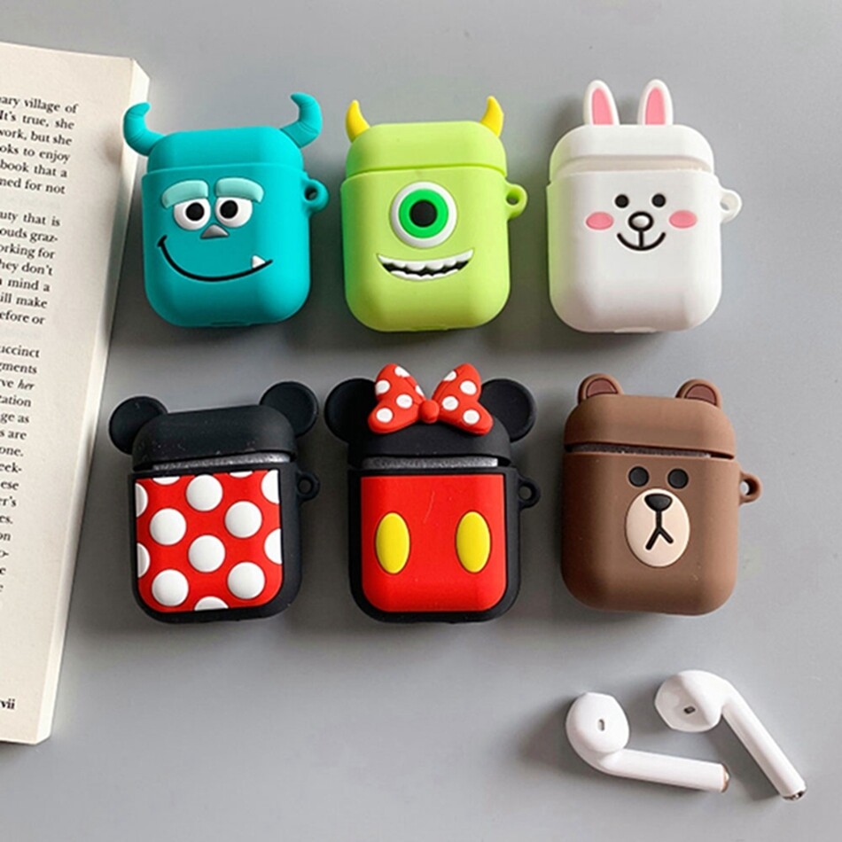 Funda de silicone para Airpods de figuras