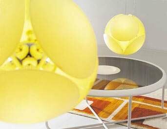 LAMPADA "BUBBLE" GIALLO FOSCARINI