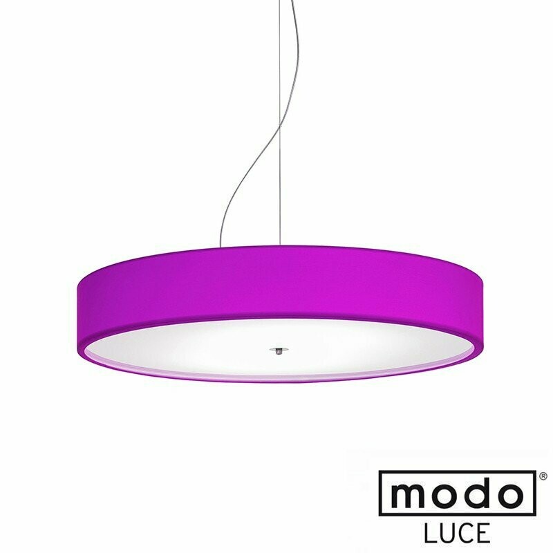 Lampda a sospensione "DISCOVOLANTE" lilla -MODO LUCE-