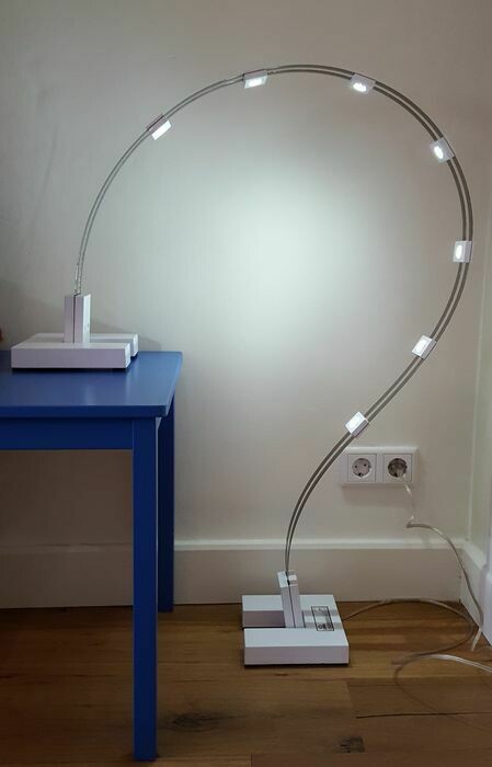 Lampada da tavolo "GECO" bianco -Lumina-