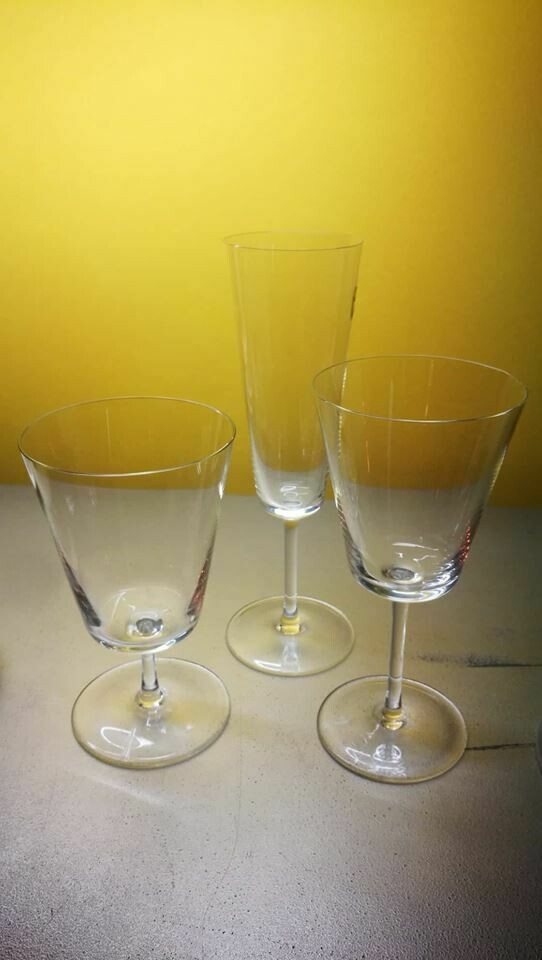 Servizio bicchieri "VENCE" 6 acqua/ 6 vino/ 6 flute -ICHENDORF-