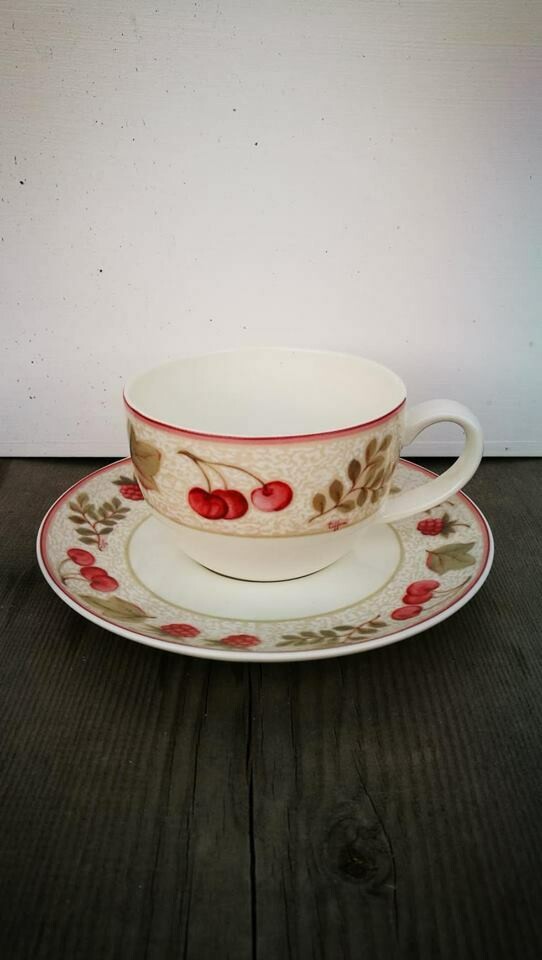 Servizio te'/cappuccino da 6 red passion -TIFFANI BOUTIQUE-