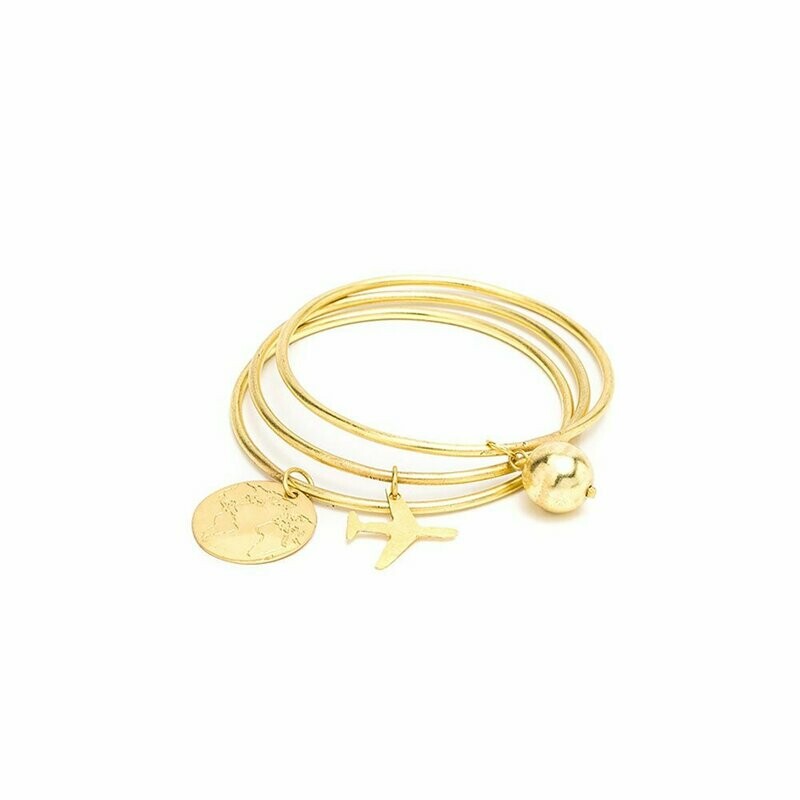 BRACCIALE BAENGLES MONDO