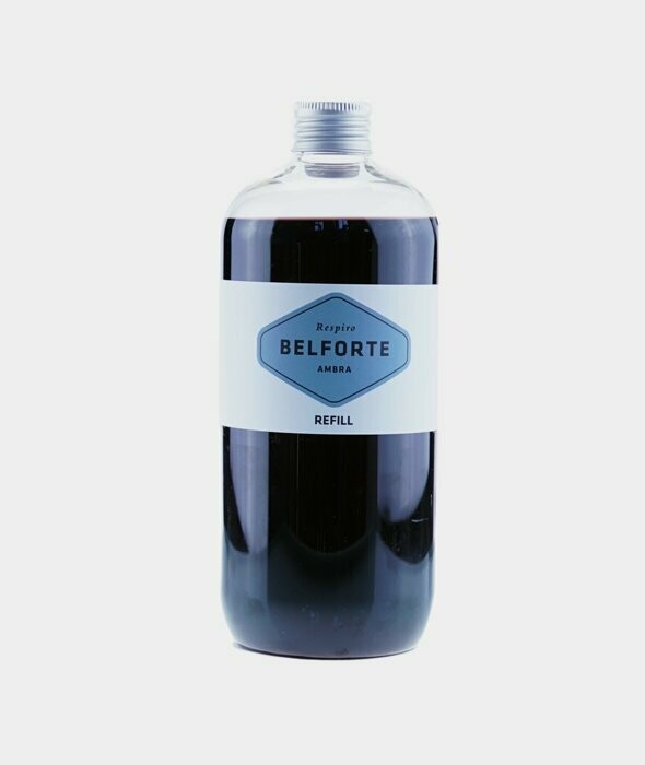 RICARICA 500 ml BLACK, Fragranza: Ambra