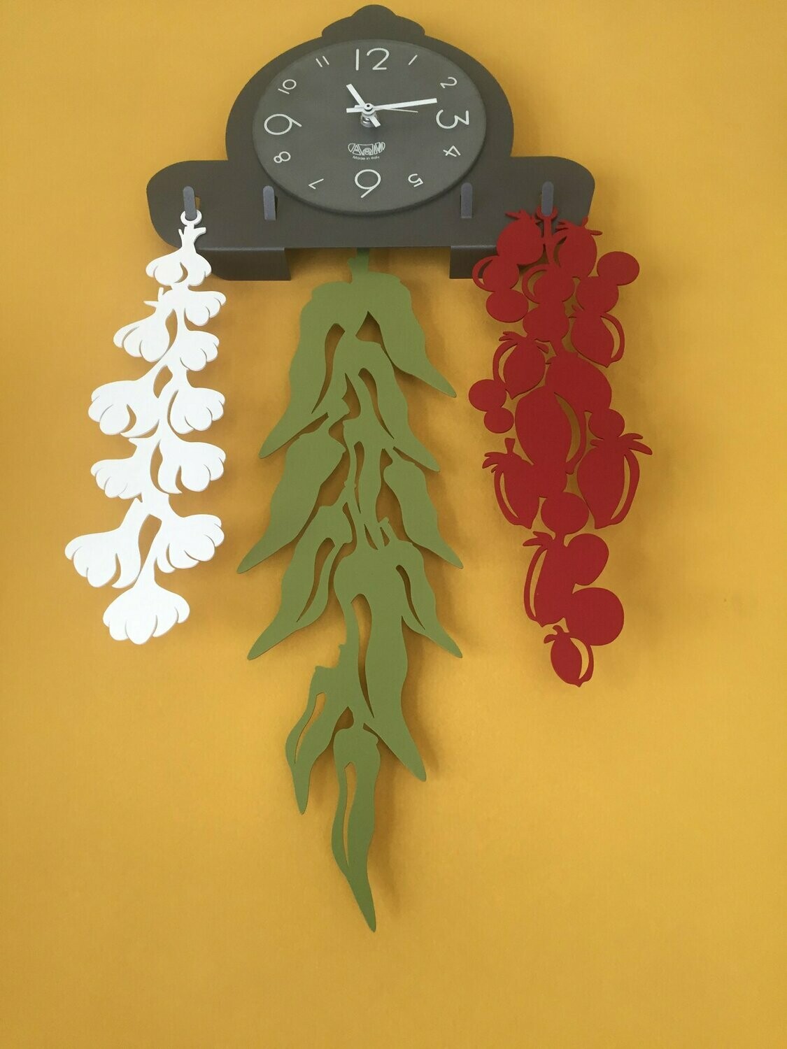 Orologio a pendolo "HAPPY KITCHEN"
