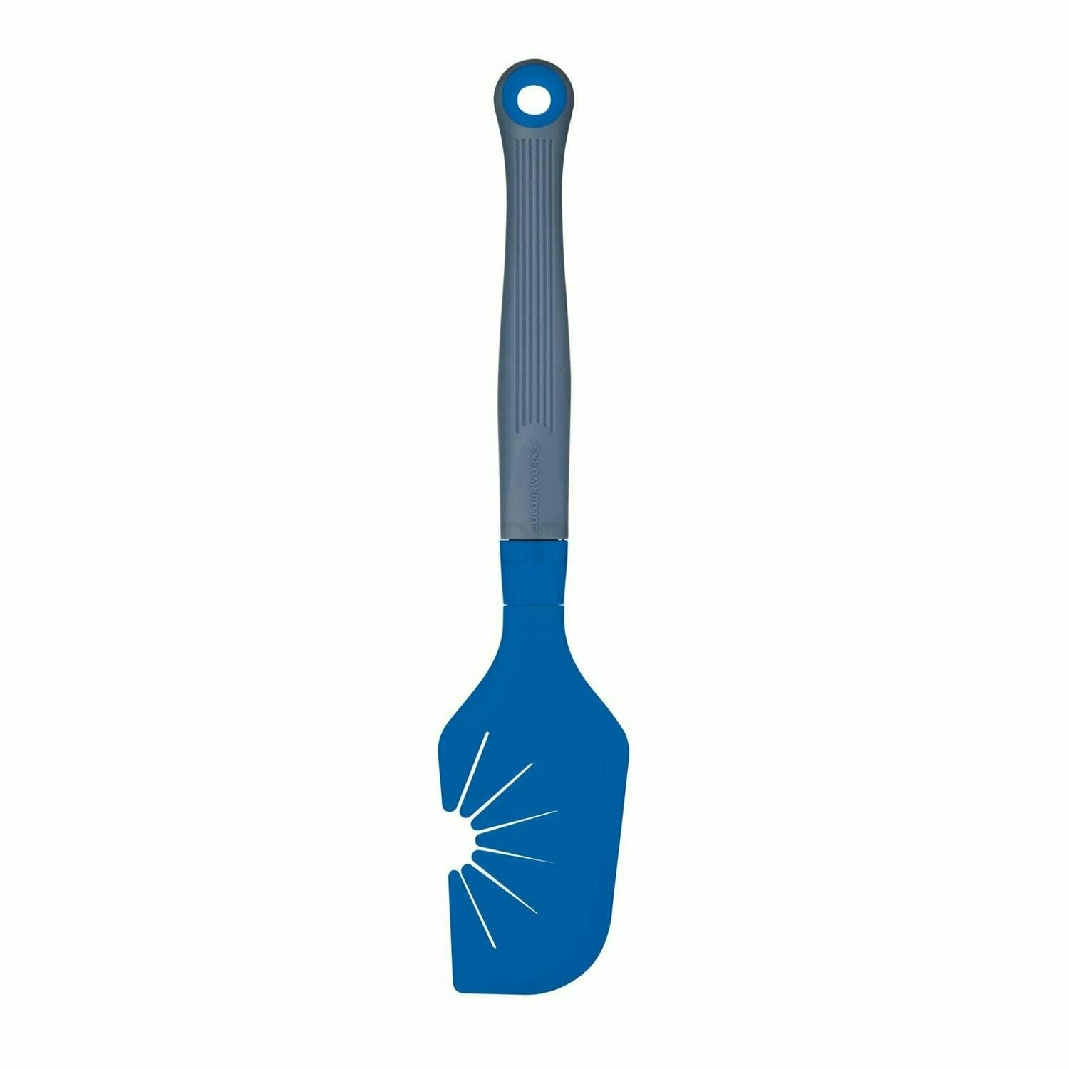 Spatola/Lecca pentole e pulisci frusta in silicone, Colore: Blu