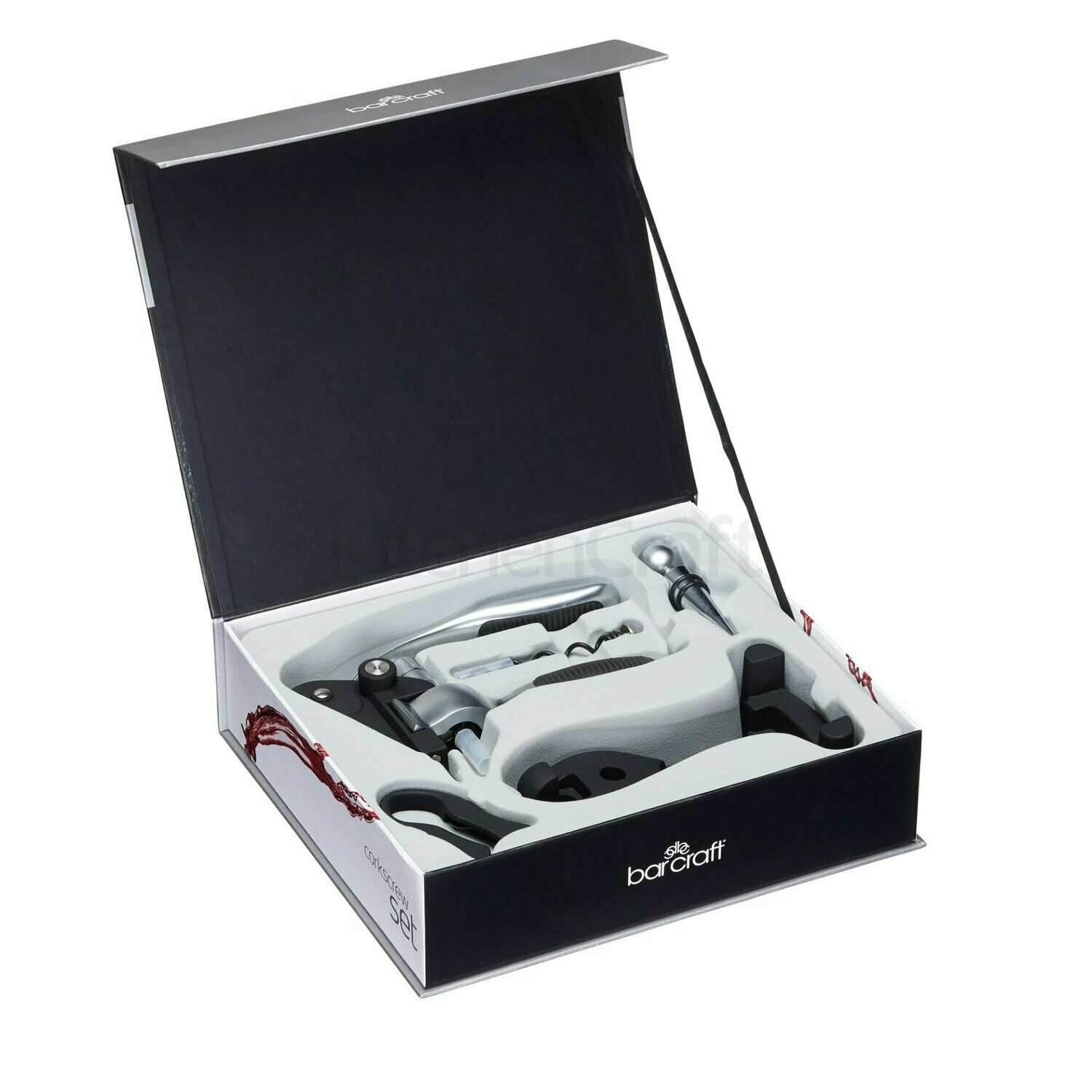 Set cavatappi a leva 5 pezzi