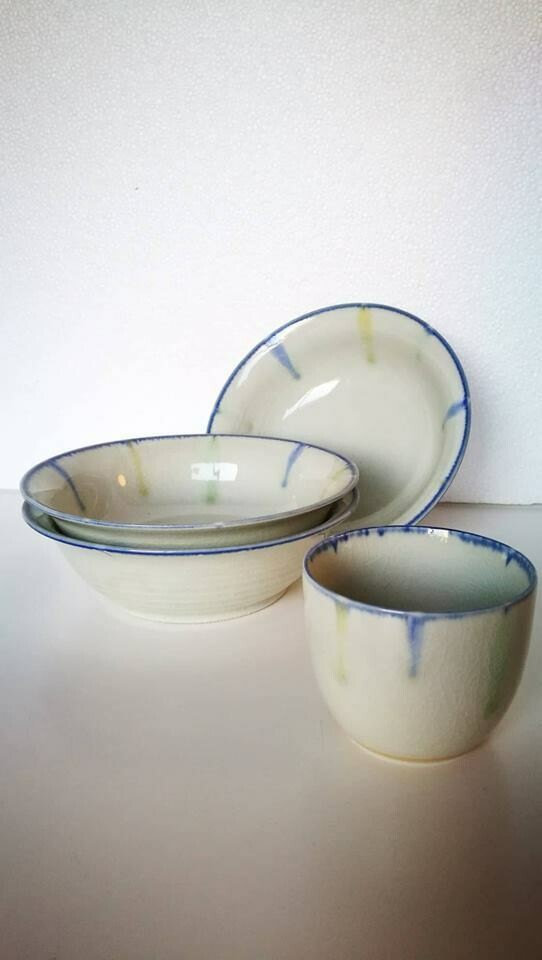 Servizio per degustazione/macedonia "BELLISSIMO" set 5 pezzi  -COVO-  Originale Giapponese