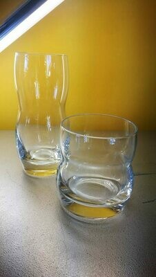 Servizio Bicchieri "MORINI" da 12 ( 6 acqua, 6 bibita ) -LEONARDO-