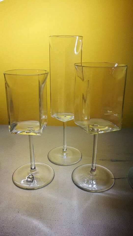 Servizio bicchieri "DOGON" composto da 12 acqua/ 12 vino/ 12 flute -ICHENDORF-