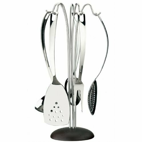 Set 5 utensili con supporto "Settimocielo" -Bugatti-
