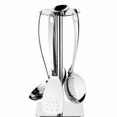 Set 5 utensili con supporto "Acqua" -Bugatti-