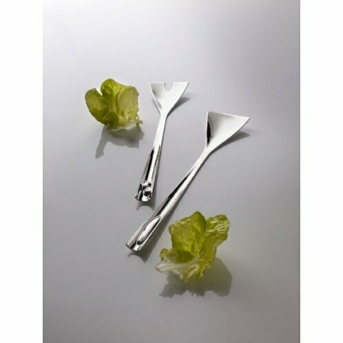 Coppia posate per insalata "Acqua" -Buagtti-
