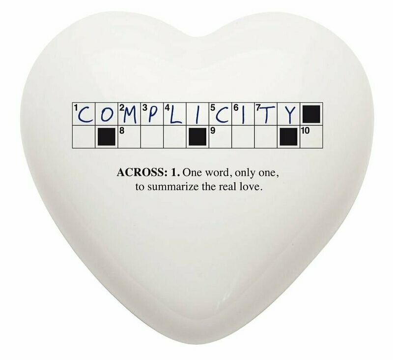 Complemento di arredo/fermacarte "Cuore COMPLICITY"
