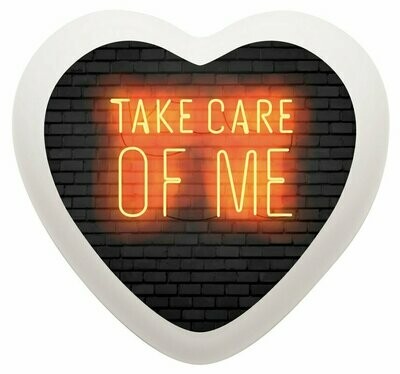 Complemento di arredo/fermacarte "Cuore Take Care of Me"
