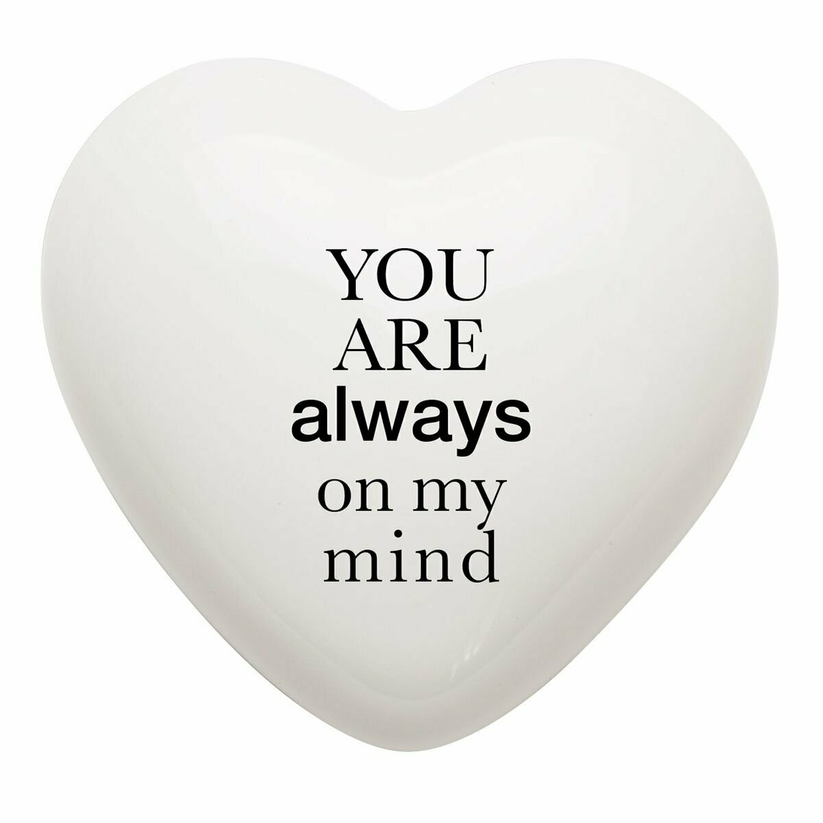 Complemento di arredo/fermacarte "Cuore ALWAYS"