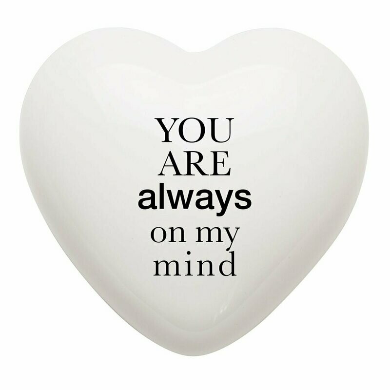 Complemento di arredo/fermacarte "Cuore ALWAYS"