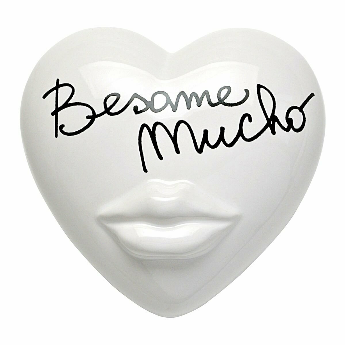 Furniture/paper clip addition "Heart BESAME MUCHO"