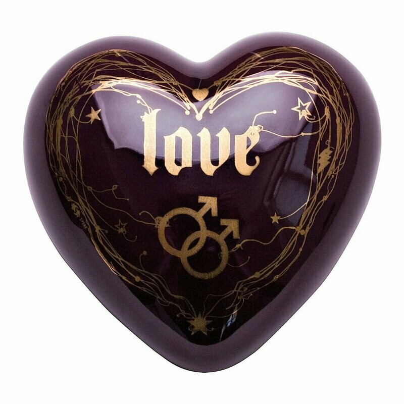 Complemento di arredo/fermacarte "Cuore BOYS' LOVE"