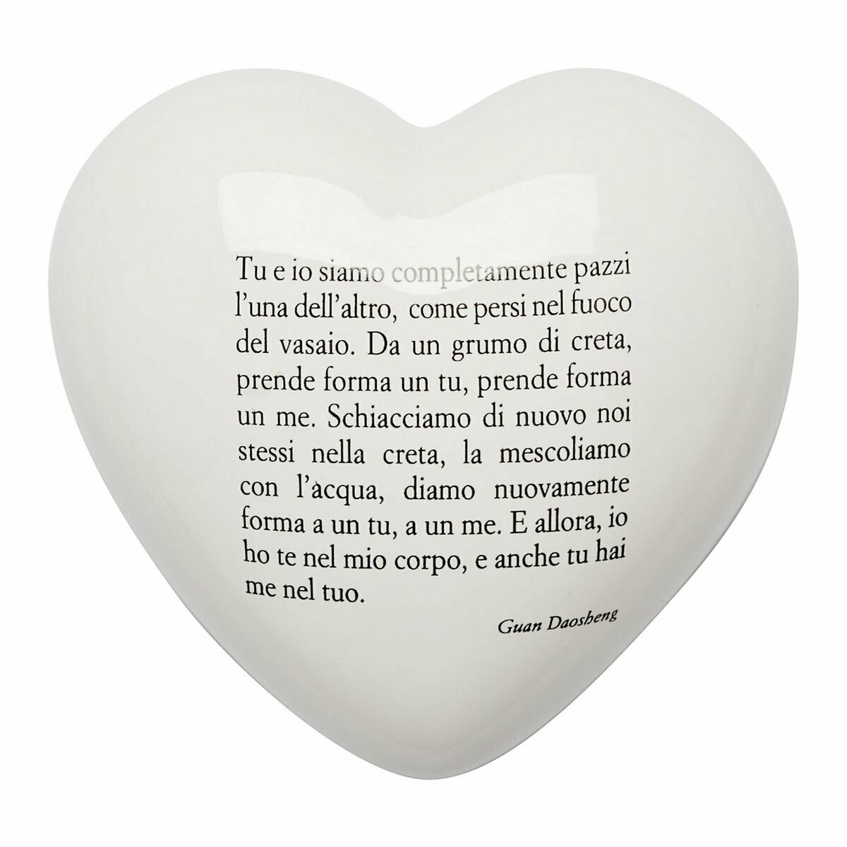 Complemento di arredo/fermacarte "Cuore CRETA"