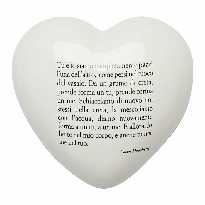 Complemento di arredo/fermacarte "Cuore CRETA"