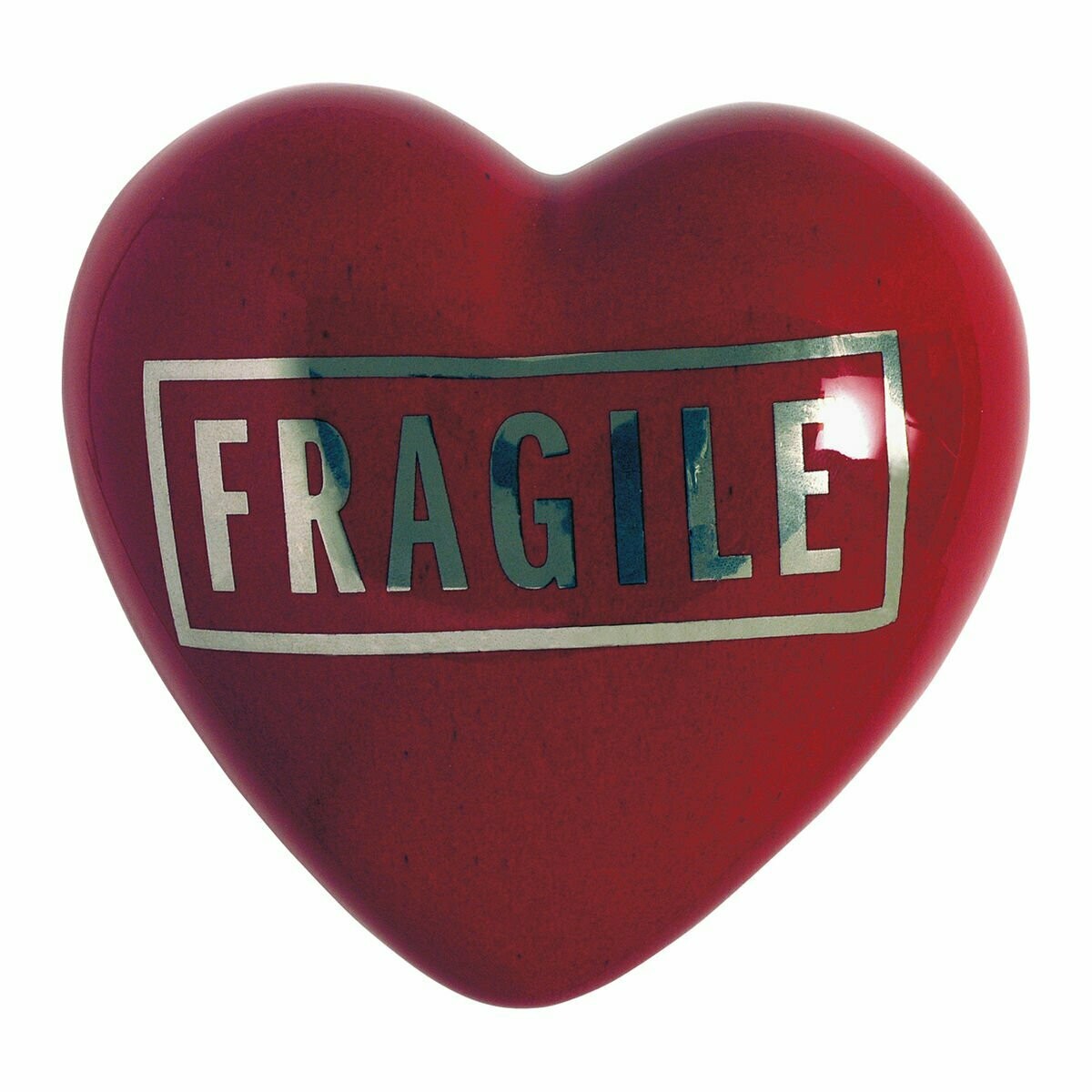 Complemento di arredo/fermacarte "Cuore FRAGILE"