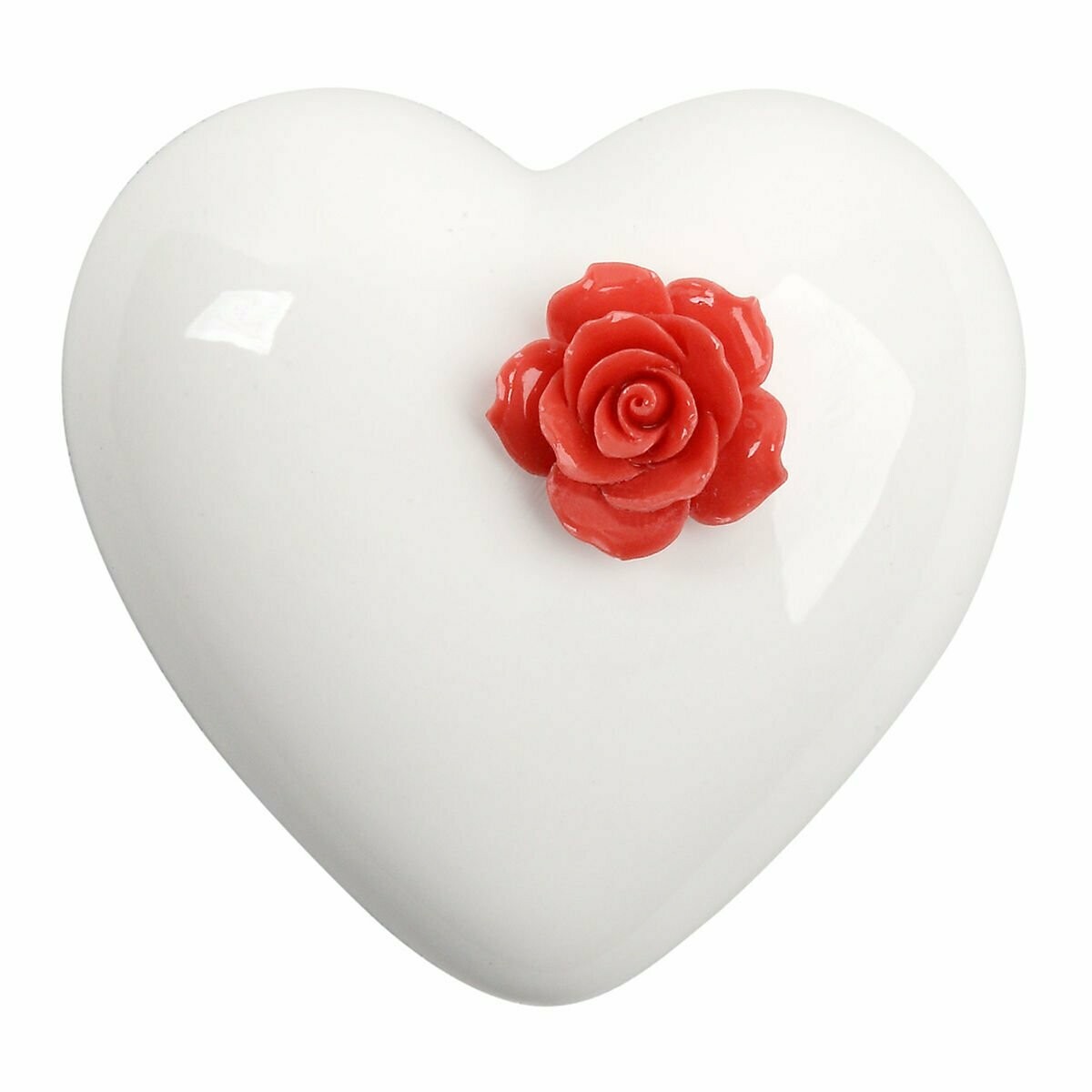 Complemento di arredo/fermacarte "Cuore LITTLE ROSE"