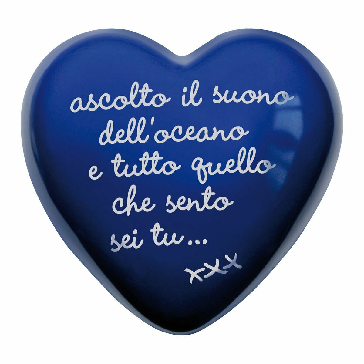 Complemento di arredo/fermacarte "Cuore OCEANO"