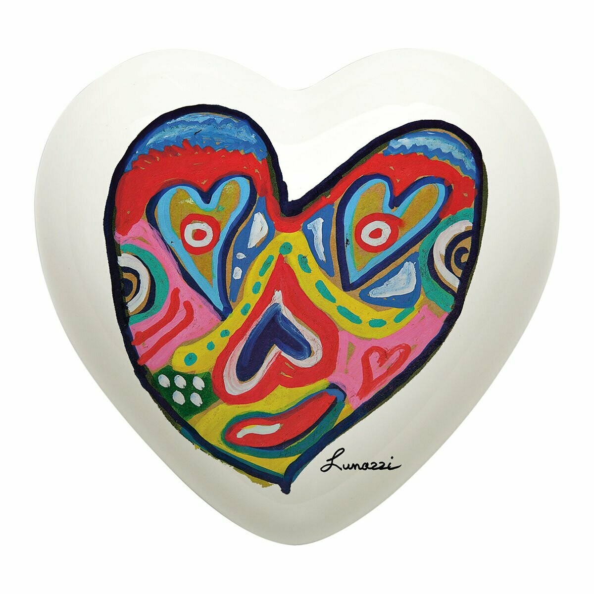 Complemento di arredo/fermacarte "Cuore OOOOOH!"