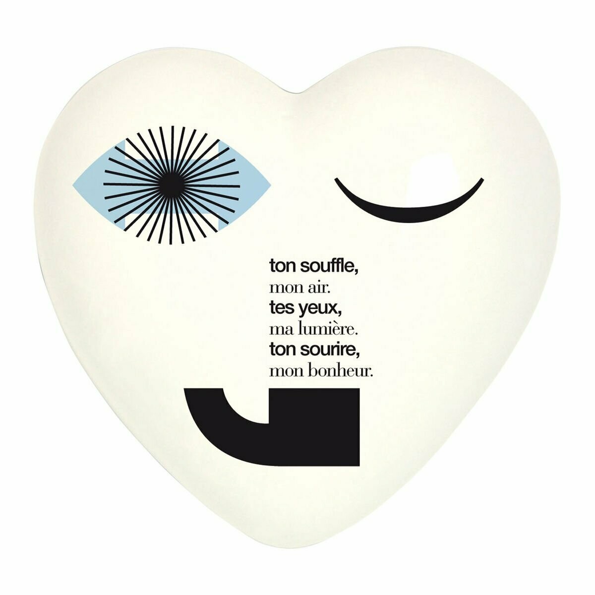 Complemento di arredo/fermacarte "Cuore RESPIRO"