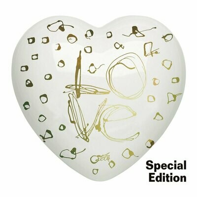 Complemento di arredo/fermacarte "Cuore Special Edition Golden Love"