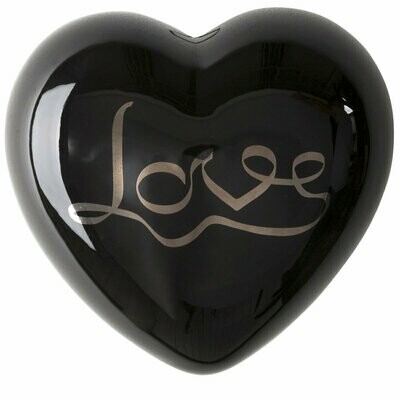 Complemento di arredo/fermacarte "Cuore Special Edition Silver Ribbon"