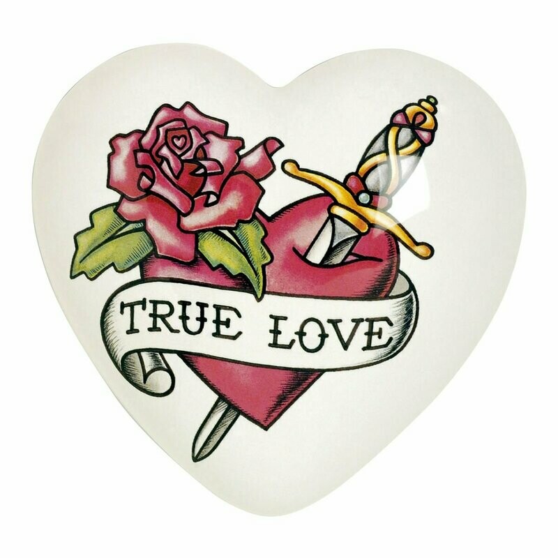 Complemento di arredo/fermacarte "Cuore TATTOO"
