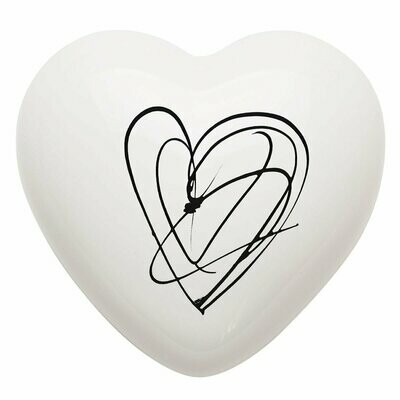 Furniture/paper clip addition "Heart TIME PASSES"