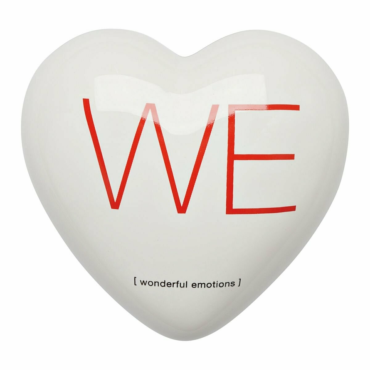 Complemento di arredo/fermacarte "Cuore WE"