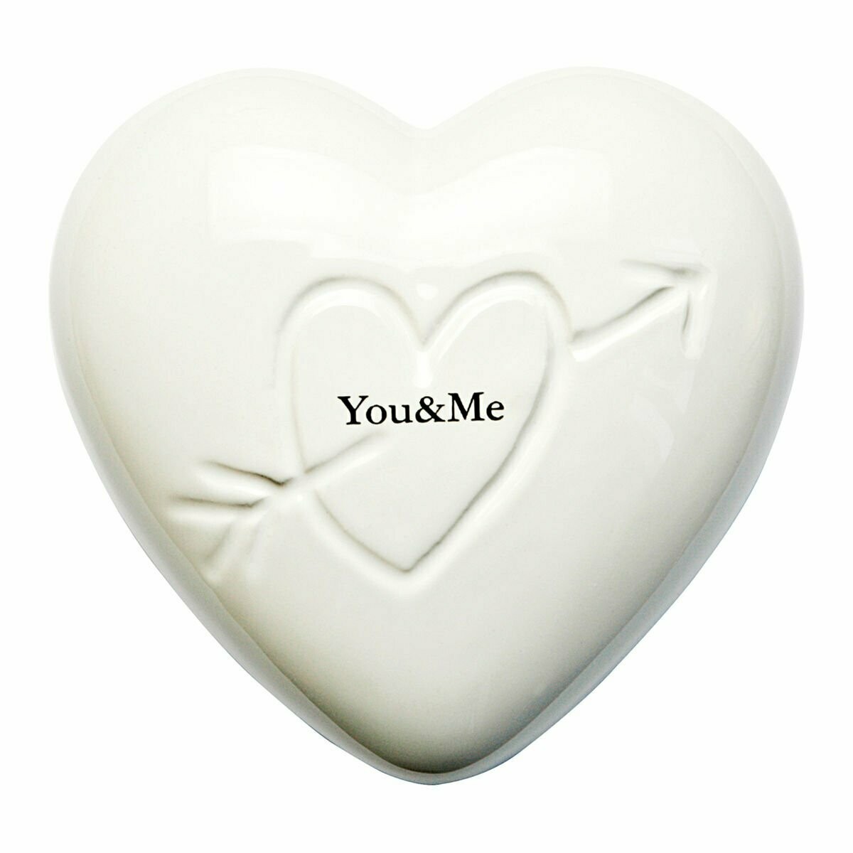 Complemento di arredo/fermacarte "Cuore YOU&ME"
