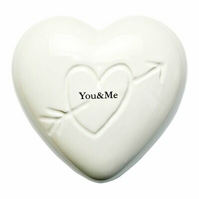 Complemento di arredo/fermacarte "Cuore YOU&ME"