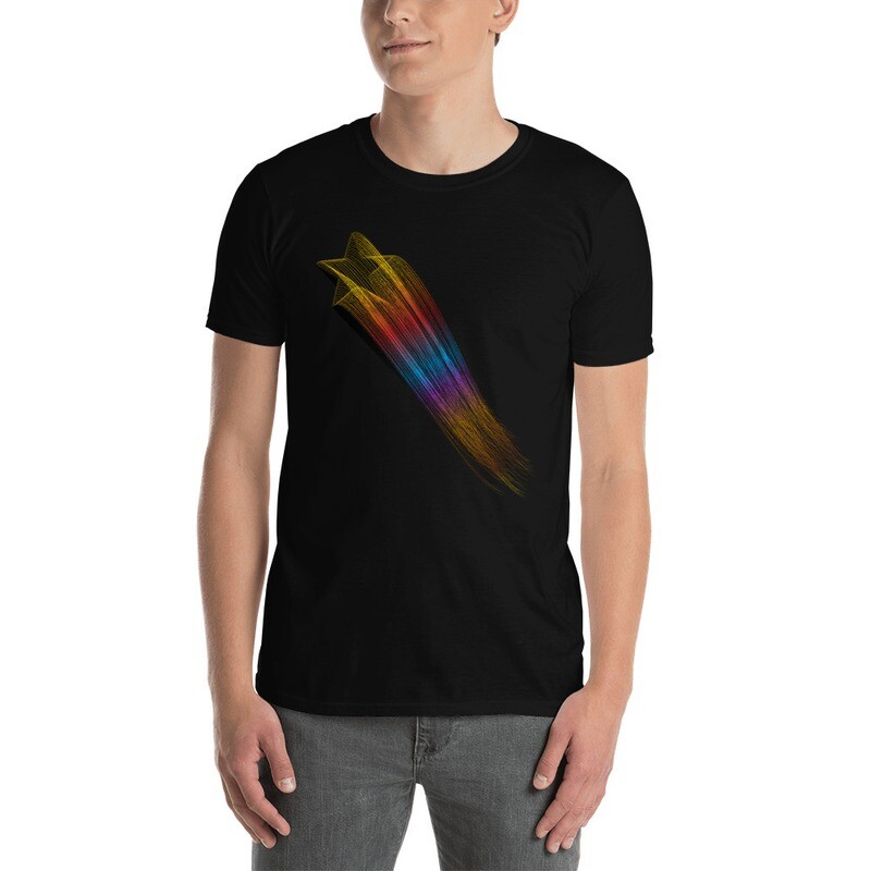 Maglietta unisex a maniche corte "STELLA CADENTE"