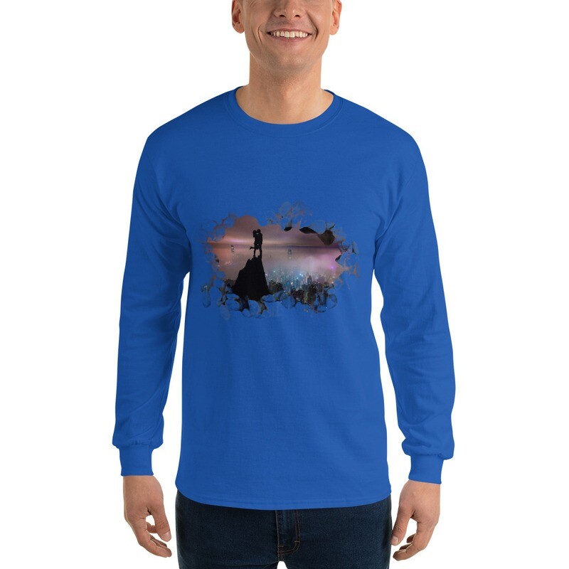 Maglia leggera a maniche lunghe "INNAMORATI"