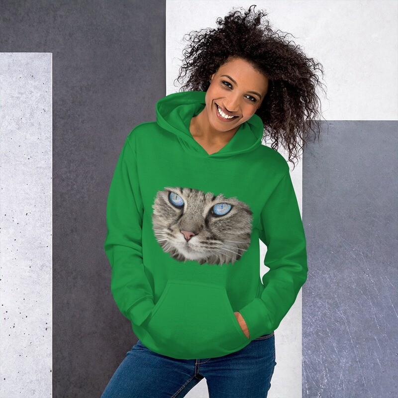 Felpa Unisex con cappuccio "MICIO"