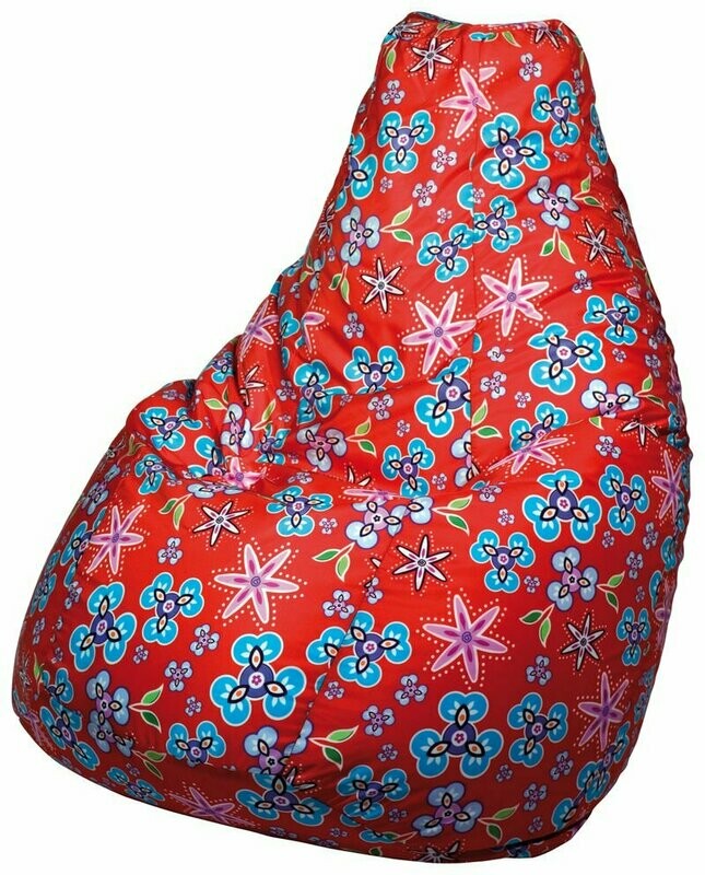 Sack chair/Puof "FRACCHIA RED PASSION"