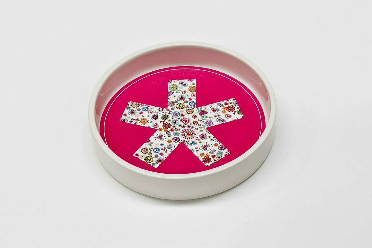 Svuotatasche "ASTERISK PINK"