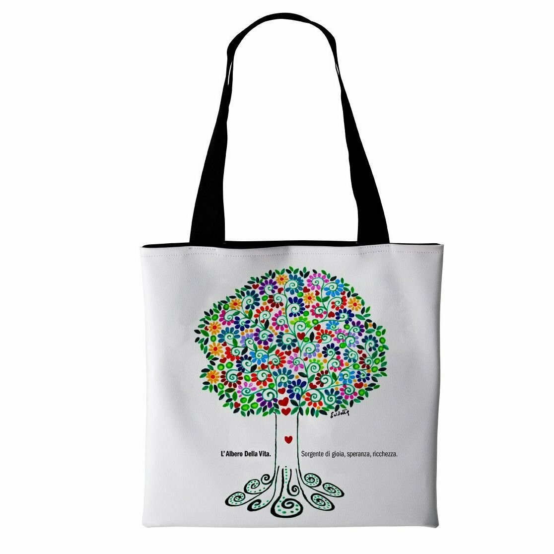 Borsa tote-bag "TREE OF LIFE"